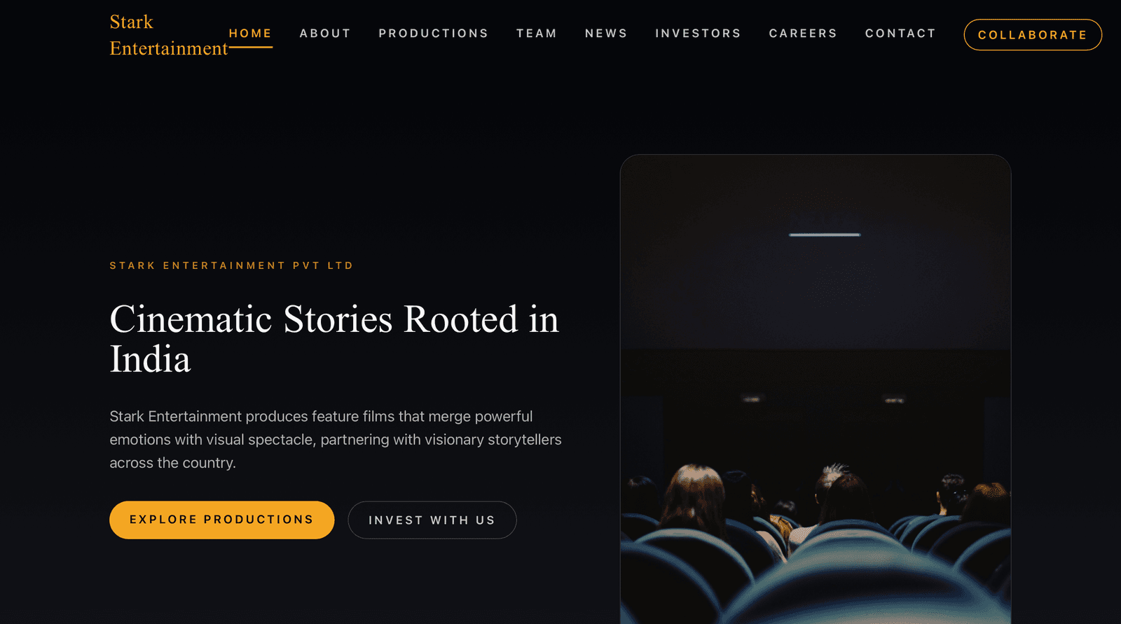 Operations dashboard of Stark Enterprises logistics platform